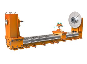 Трёхосевой с ответной бабкой и движением ответной бабки