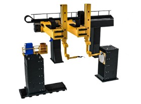 Портальная ячейка трёхосевая